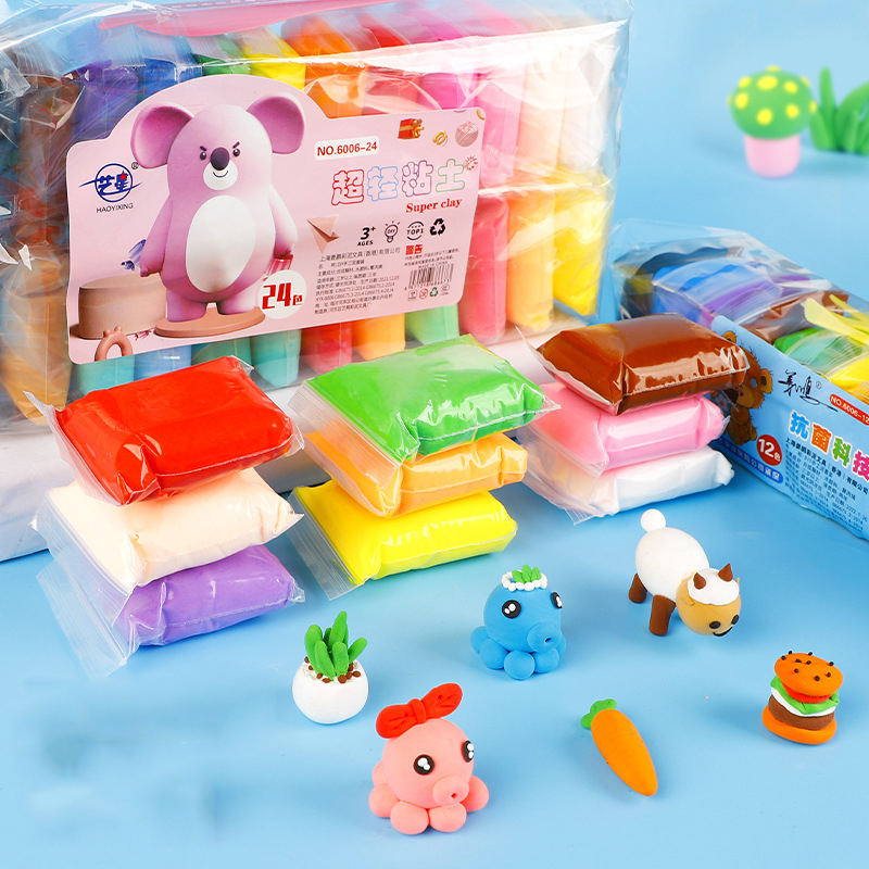 Air Dry Clay - 36 Colors Air Dry Plasticine Modeling