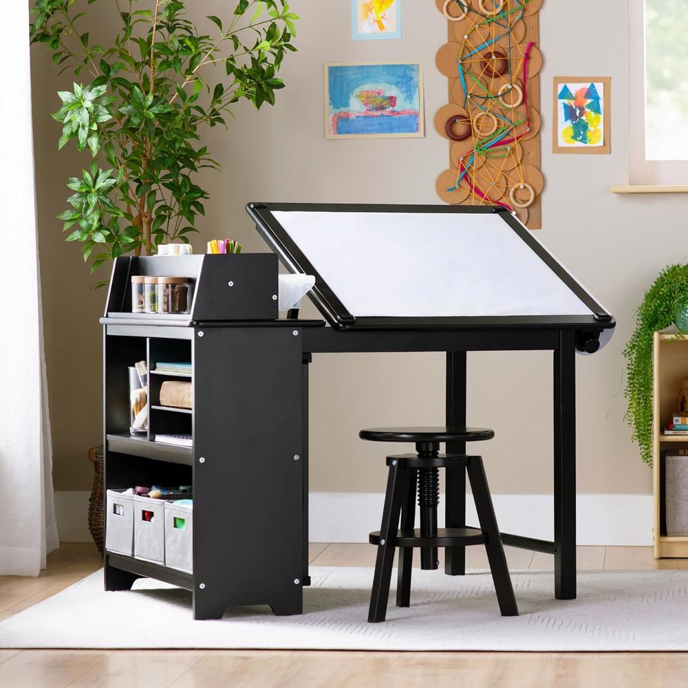 Art & Craft Hari Raya - 3-in-1 Children's Art Table and Stool