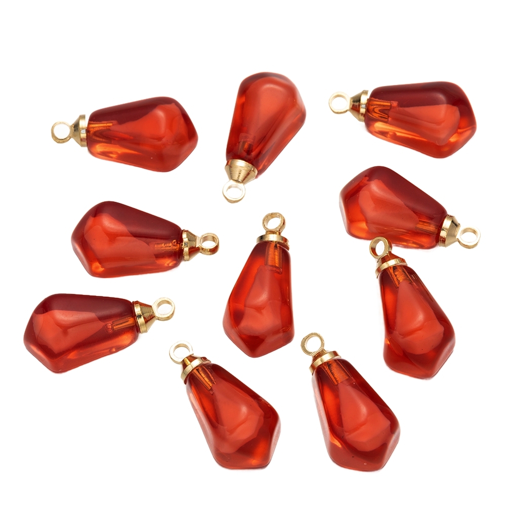 Art Craft Resin - 10Pcs Resin Pomegranate Seed Food Charms