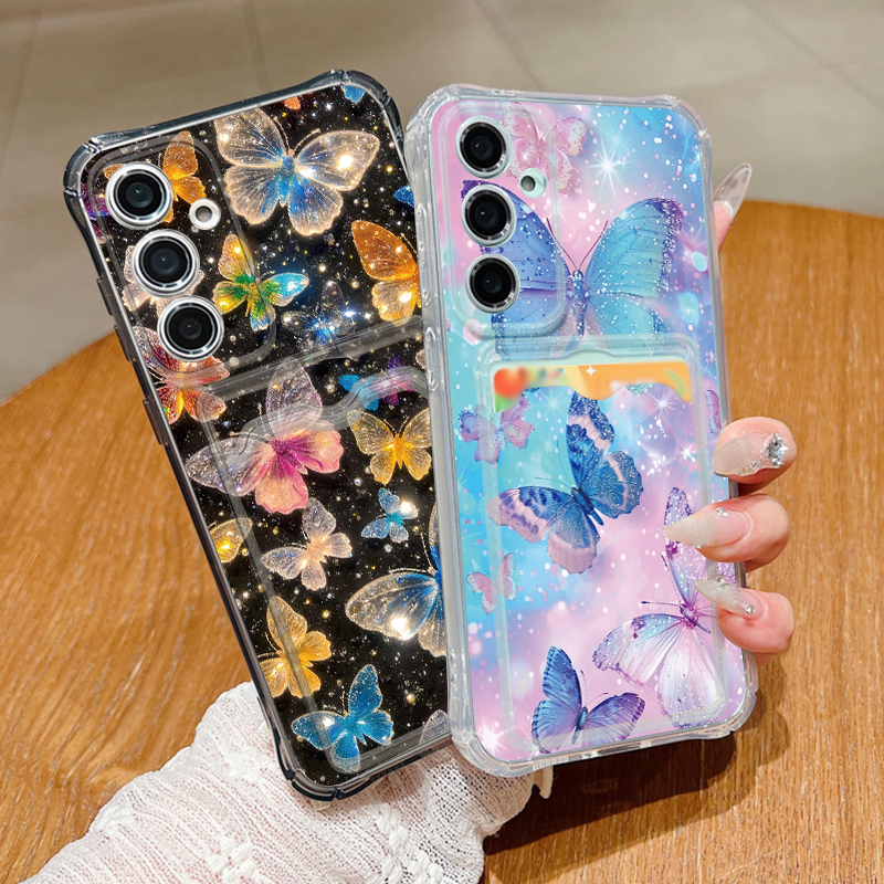Art Craft Bag - Dream Butterfly Pattern Clear Phone Case