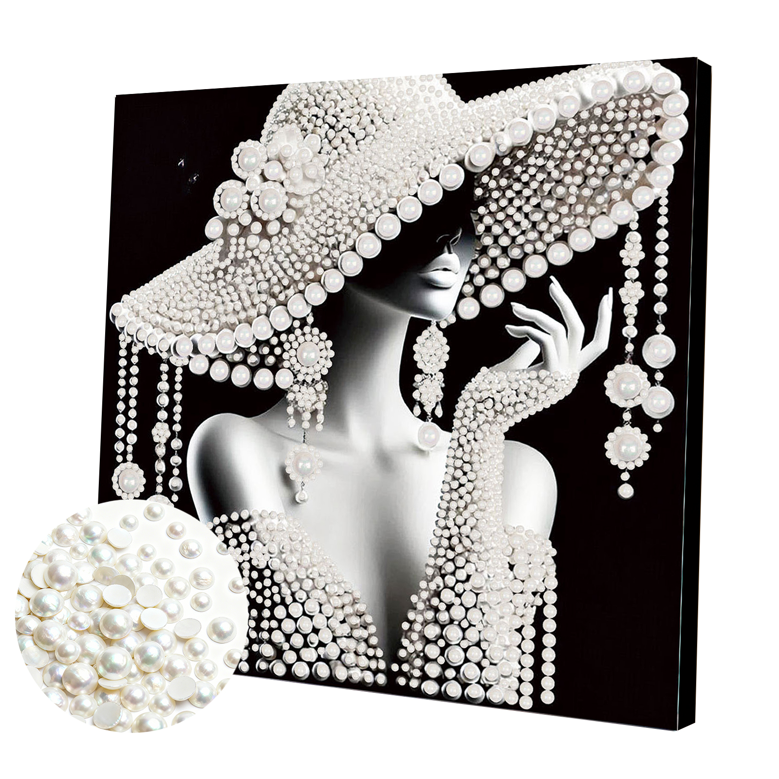 Art Craft Picture - DIY Ladies Pearl Painting Art Kits
