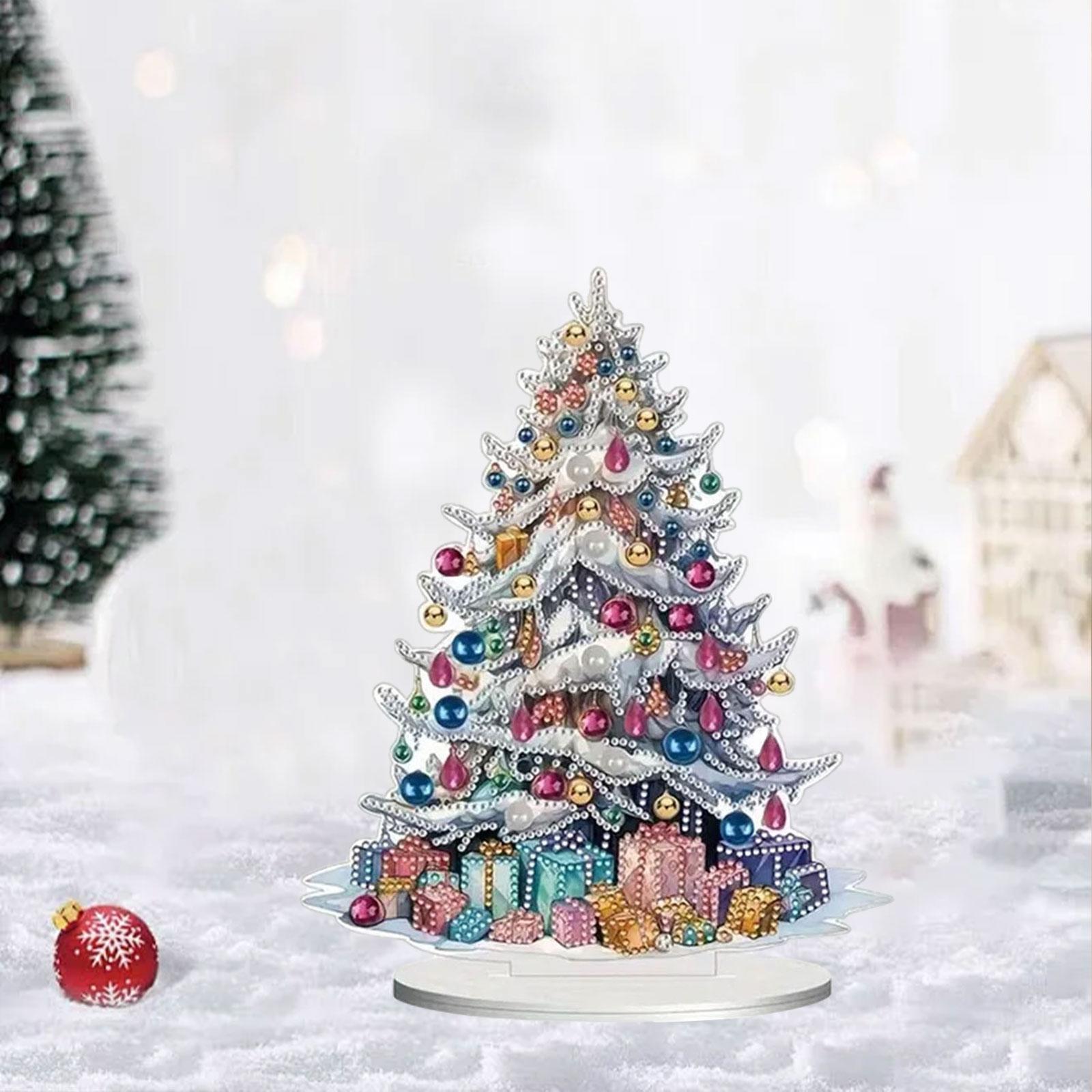 Art And Craft For Xmas - Christmas Tree Desktop Decoration Xmas Tabletop
