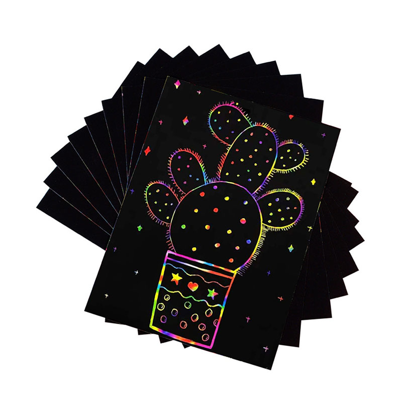 Art Y Craft - Rainbow Magic Color Scratch Art Paper