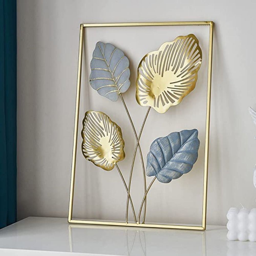 Art Craft Using Leaves - Easy to Use Sofa Background Wall