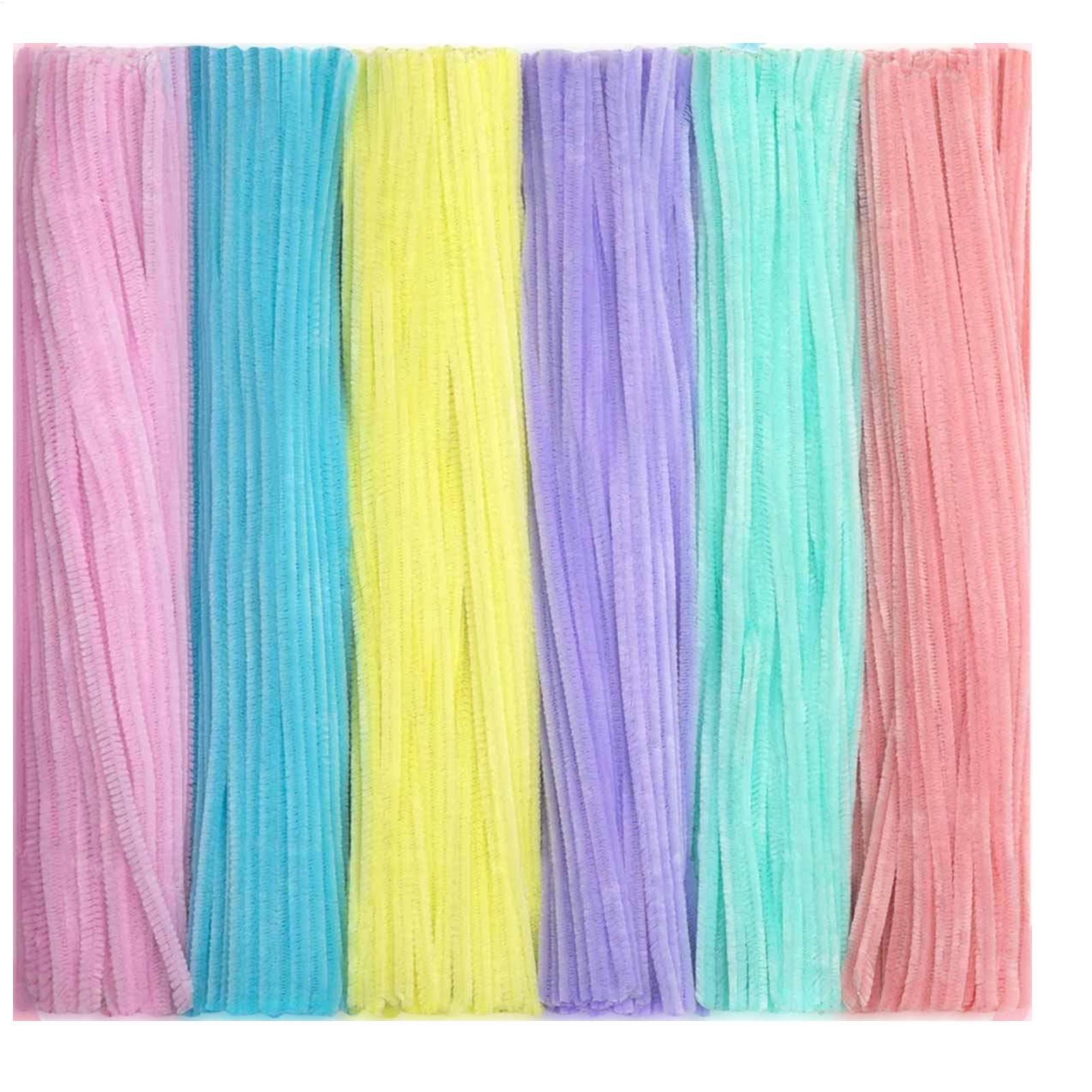 Art Craft Wire - Chenille Stems Pipe Cleaners Colorful Cleaners