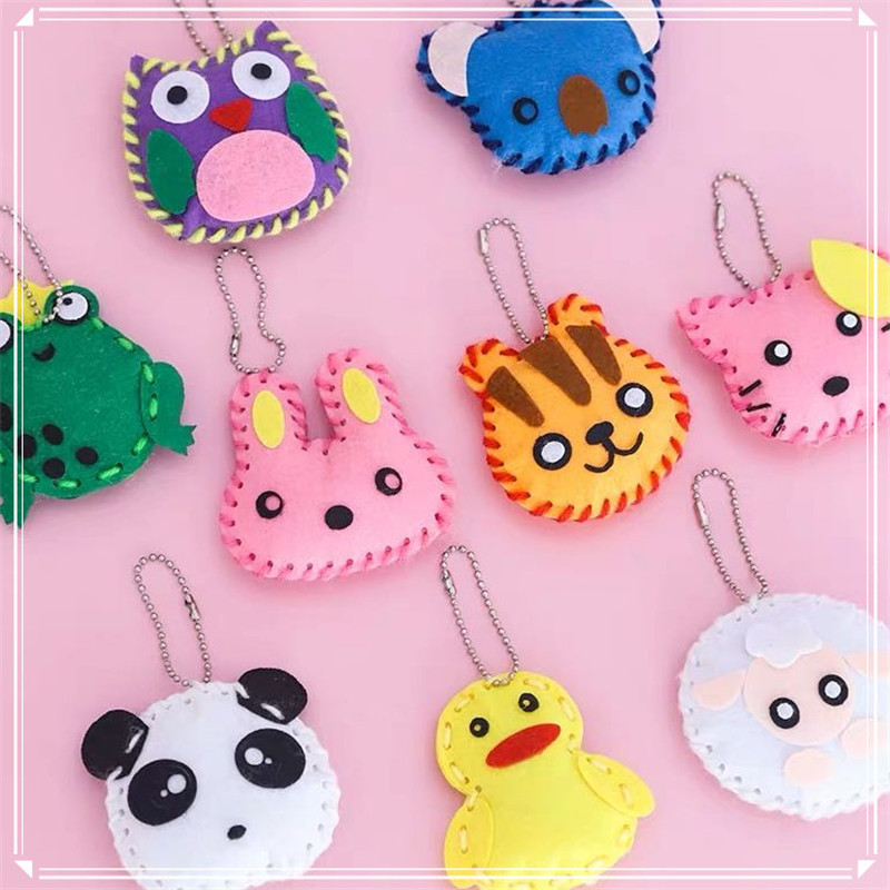 Art Craft Rainbow - 5Pcs/lot Kids Handcraft Toys Non-woven Fabric