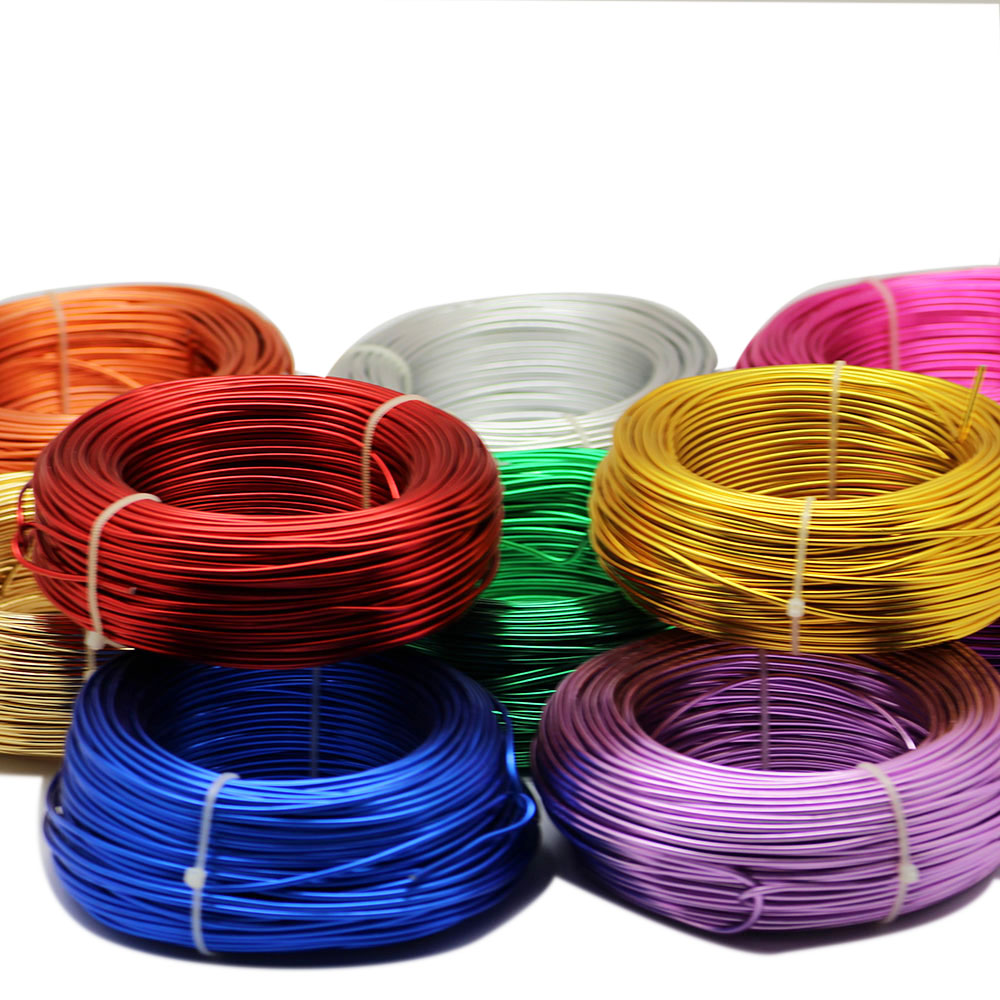 Art Craft Wire - Wholesale 35~225Meter 4Size Whole Roll Aluminum