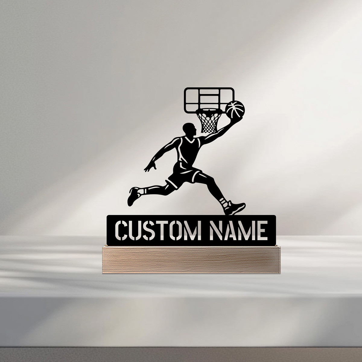 Art Y Craft - 1pc Simple Basketball expert Customized Name
