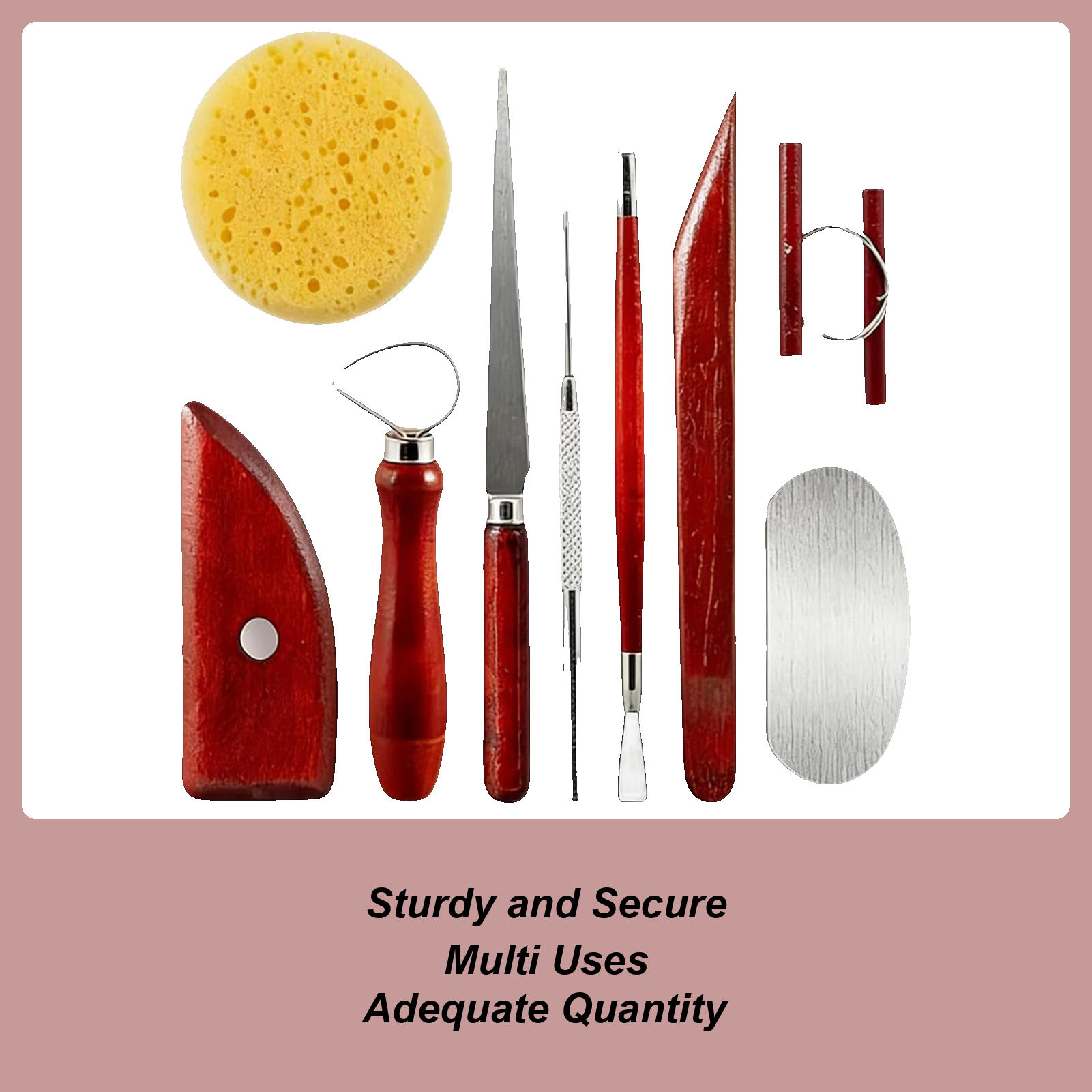 Air Dry Clay - Clay Sculpting Tools 9-Piece Air Dry