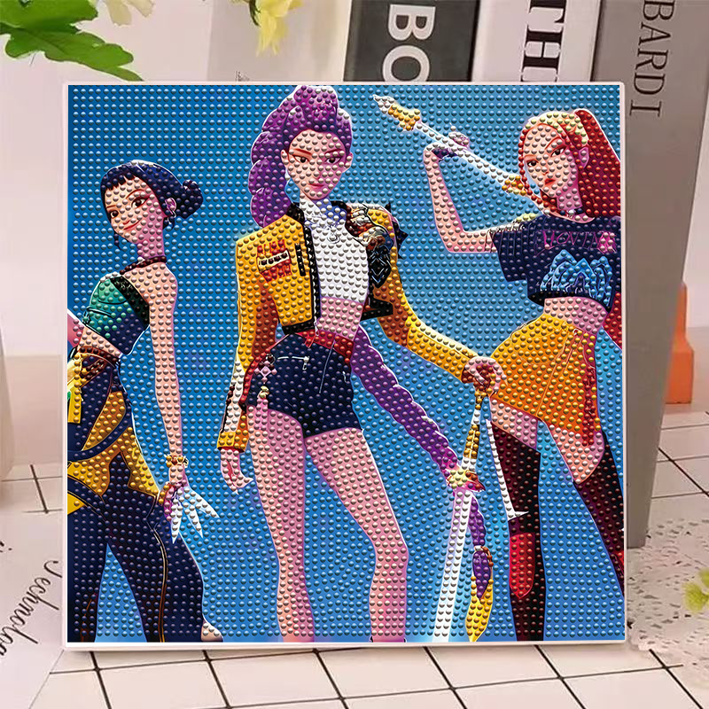 Art Y Craft - Anime Gilrs Lumi Mila Zoi K-pop