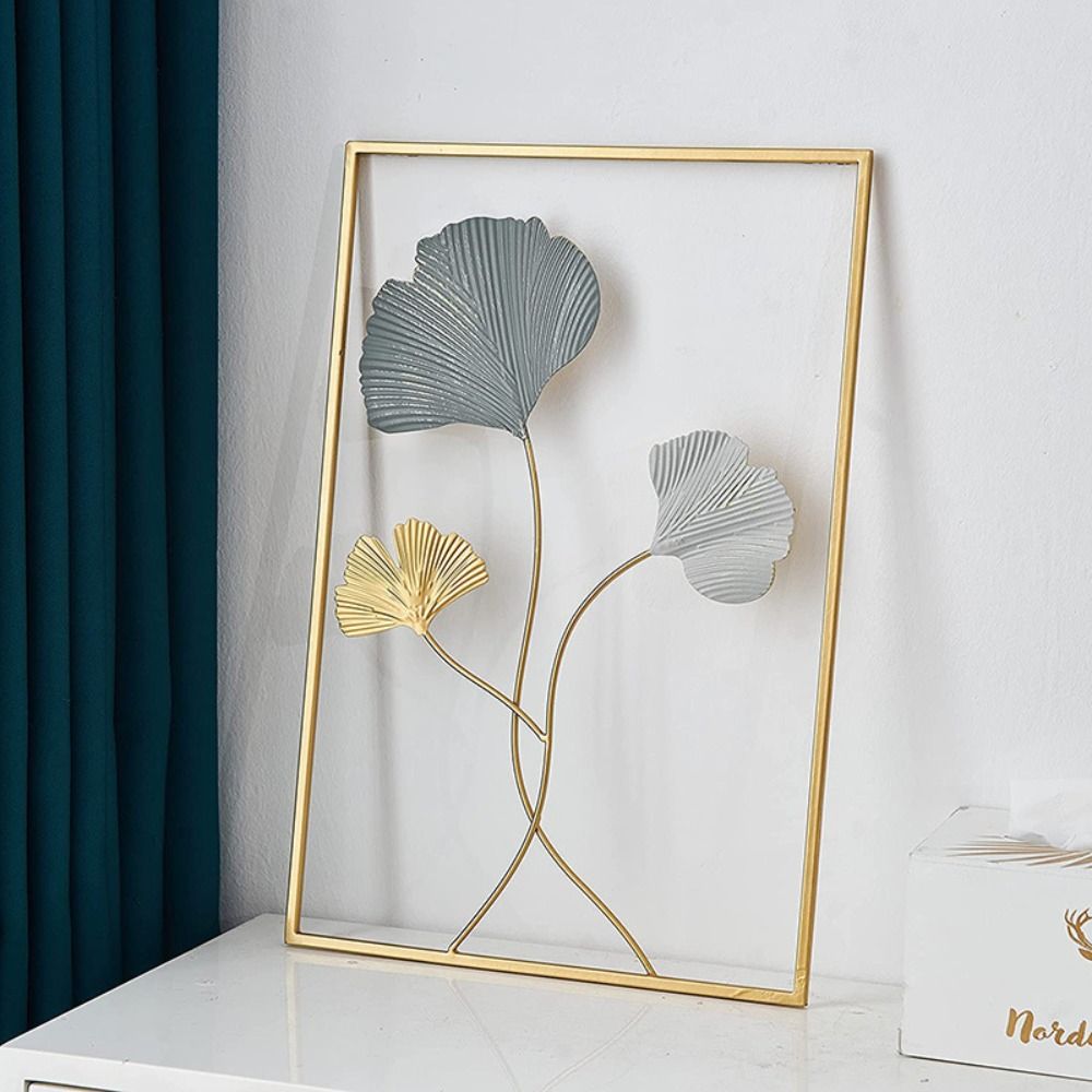 Art Craft Using Leaves - to Use Home Decoration Living Room