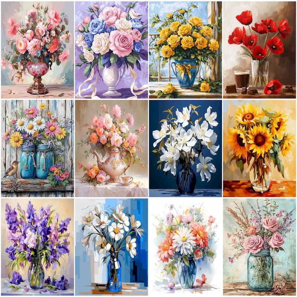 Art Craft Picture - RUOPOTY Painting By Numbers On Canvas
