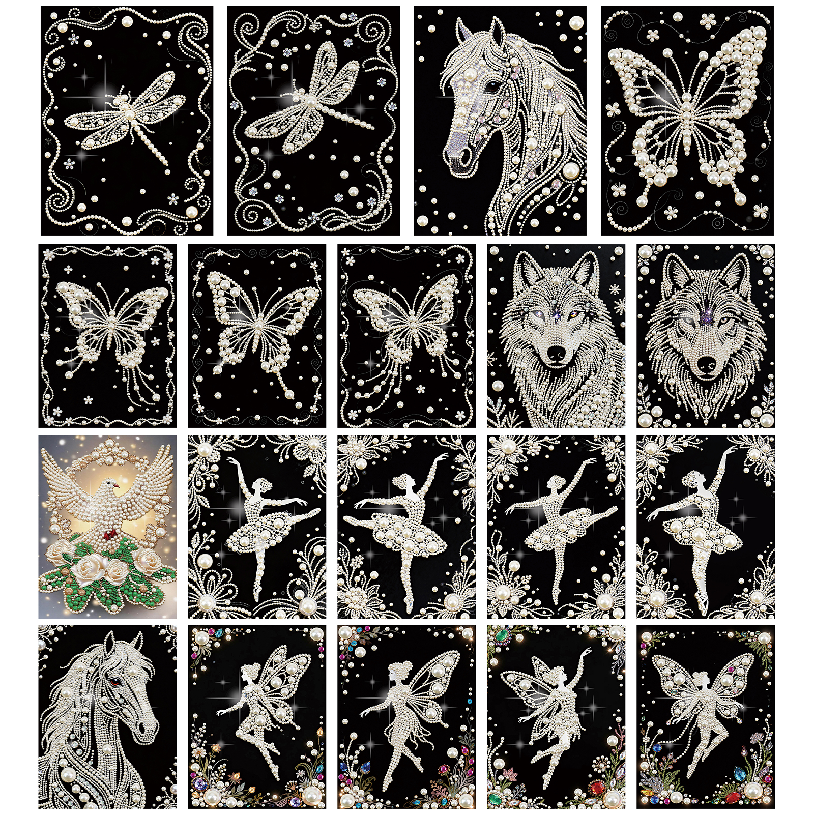 Art Craft Picture - DIY Pearl Painting Art Kits for
