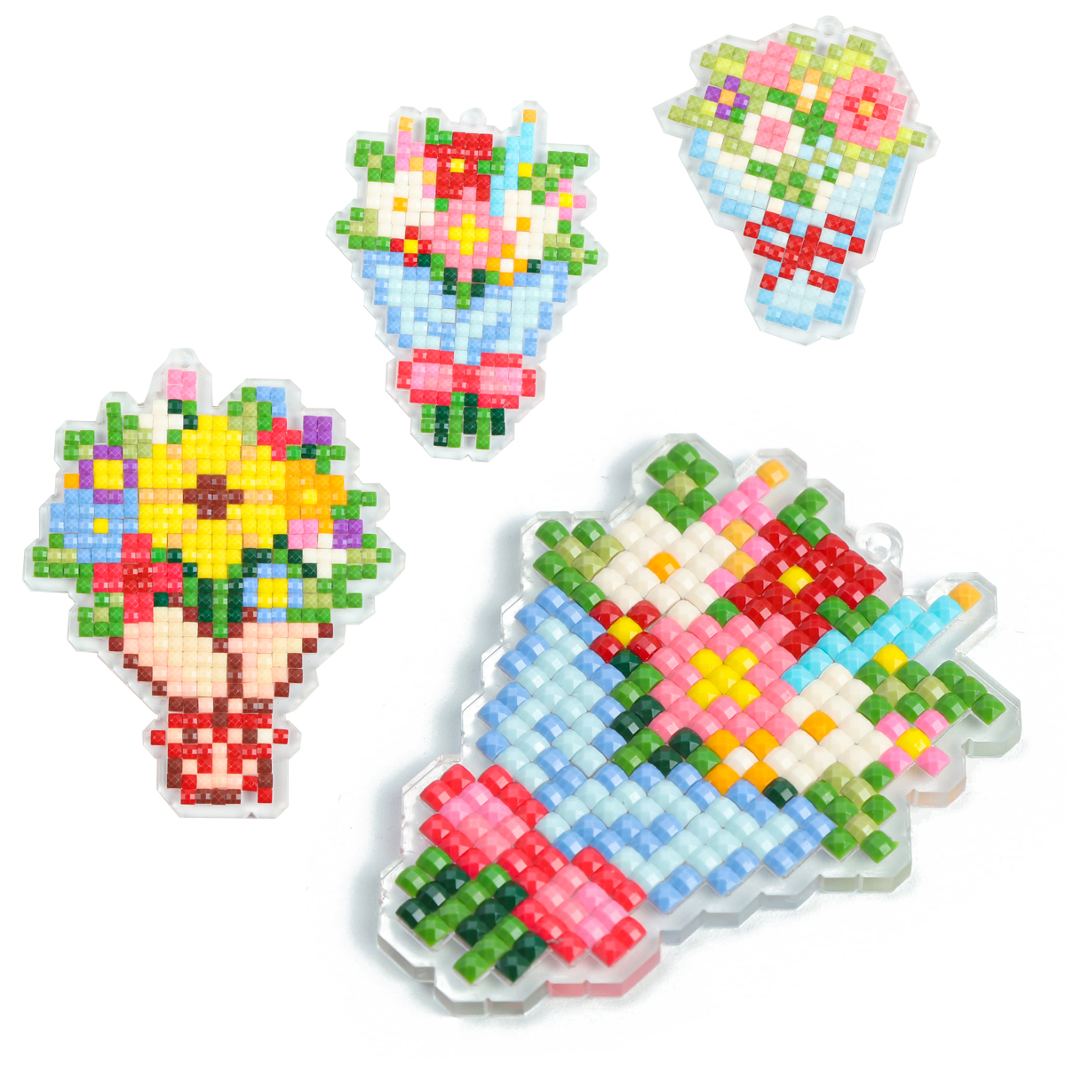 Art Craft Resin - FOREVER YOUNG 3PCS Bouquet Acrylic Diamond
