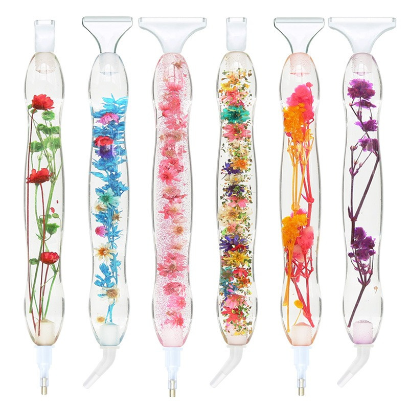 Art Y Craft - 1set Flower Design Resin 5D Diamond