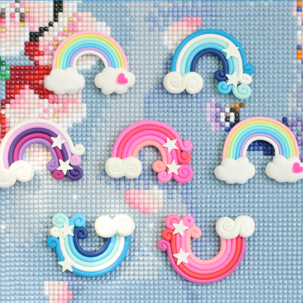 1PC Cute Rainbow Shape Diamond - Art Craft Rainbow avis et prix