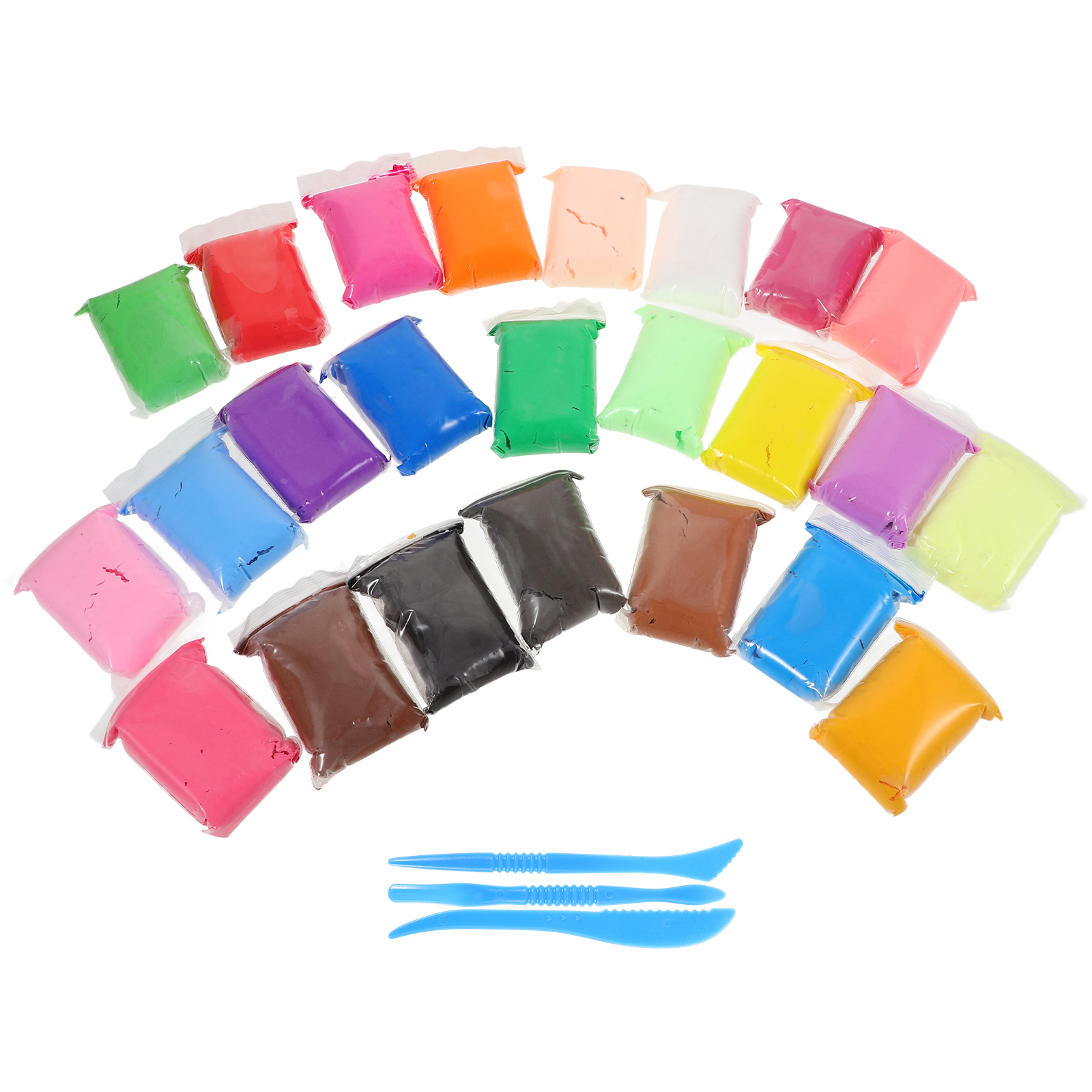 24 Bags Color Clay Air-Dried C - Air Dry Clay avis et prix