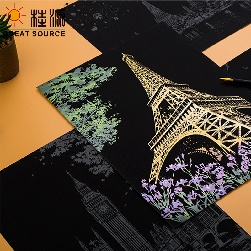 Makeasy Scratch Art Crafts Gir - Art Craft Rainbow avis et prix