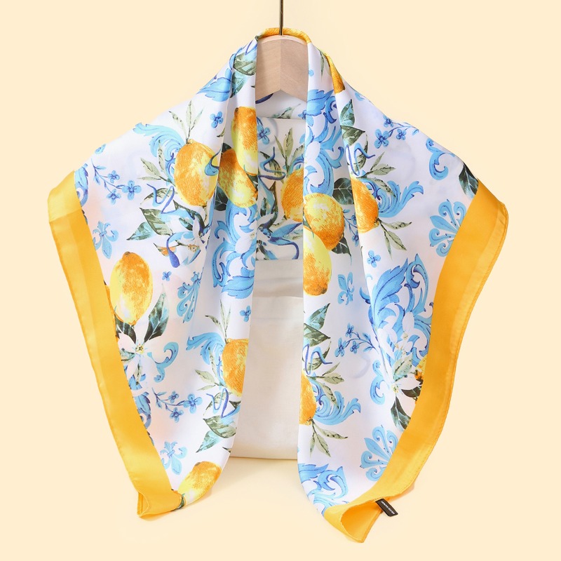 68cm Lemon Pattern Scarf New S - Art Craft Bag avis et prix