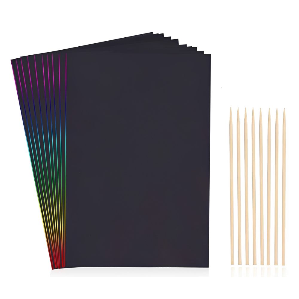 20pcs 16K/32K Rainbow Scratch  - Art Craft Rainbow avis et prix