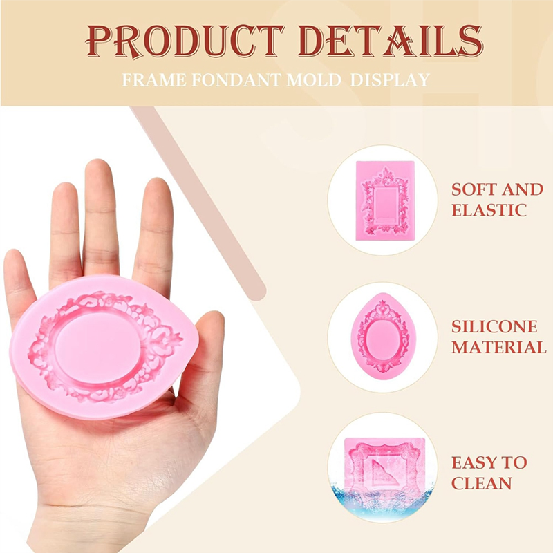 HHO-Mini Frame Molds Silicone  - Air Dry Clay avis et prix