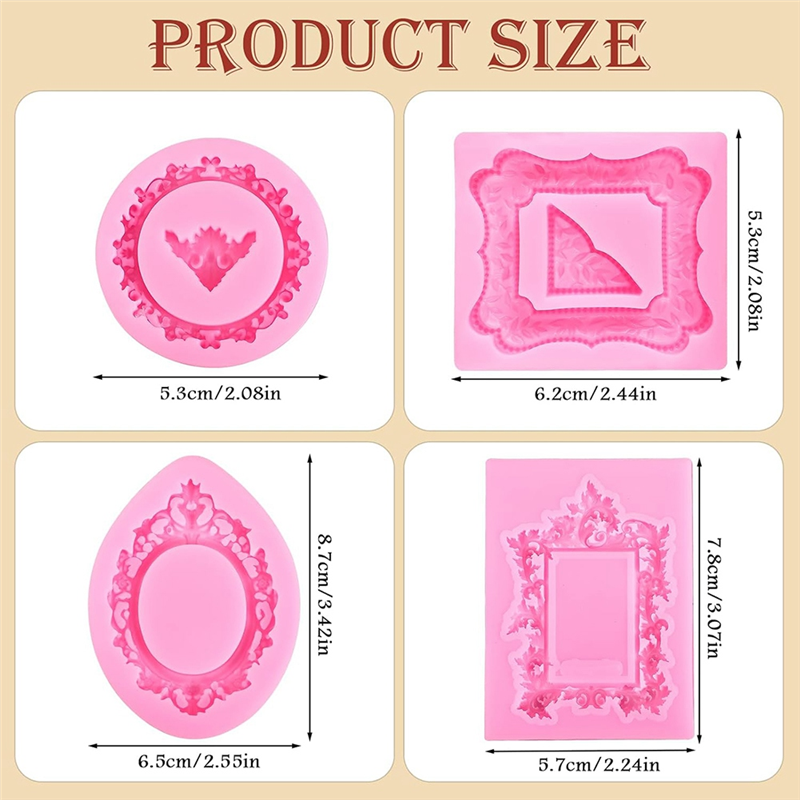 HHO-Mini Frame Molds Silicone  - Air Dry Clay avis et prix