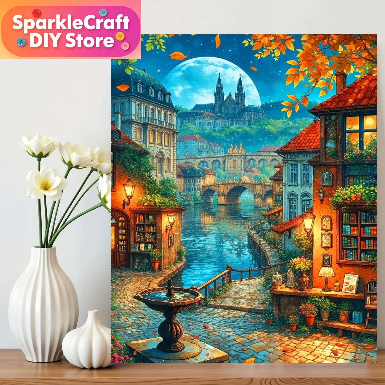 1pc frameless  Diamond Paintin - Art Craft Picture avis et prix