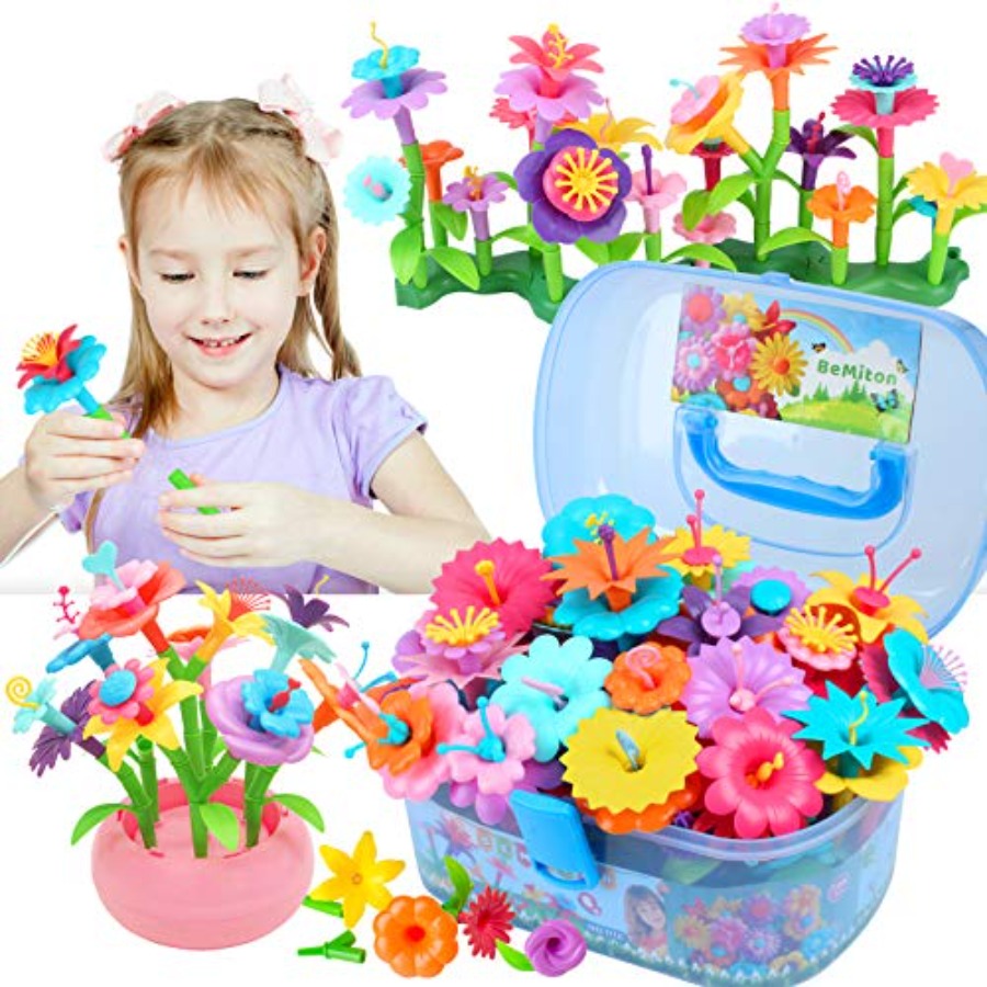 Flower Building Toy Set for Gi - Art Craft For 3 Year Old avis et prix