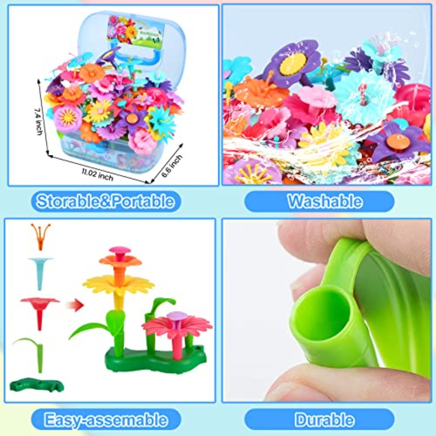 Flower Building Toy Set for Gi - Art Craft For 3 Year Old avis et prix