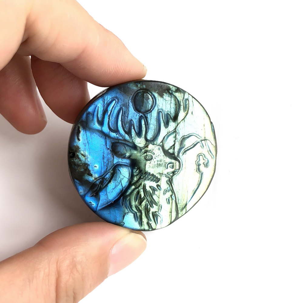 1pc Rainbow Flashy Labradorite - Art Craft Rainbow avis et prix