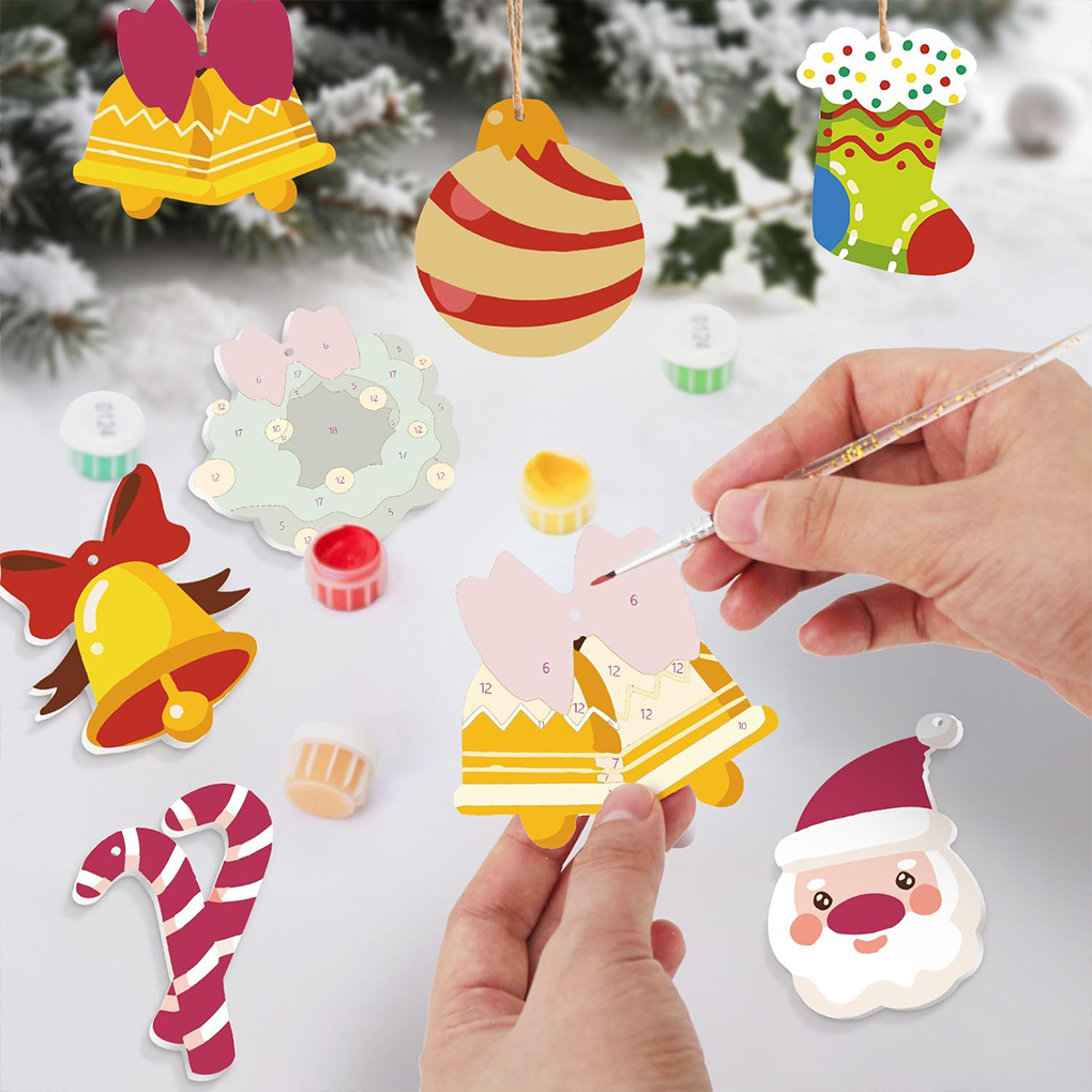 8Pcs/set Christmas Tree Hangin - Art And Craft For Xmas avis et prix