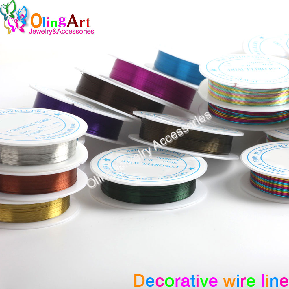 OlingArt 0.4MM 12M/Roll Wire L - Art Craft Wire avis et prix