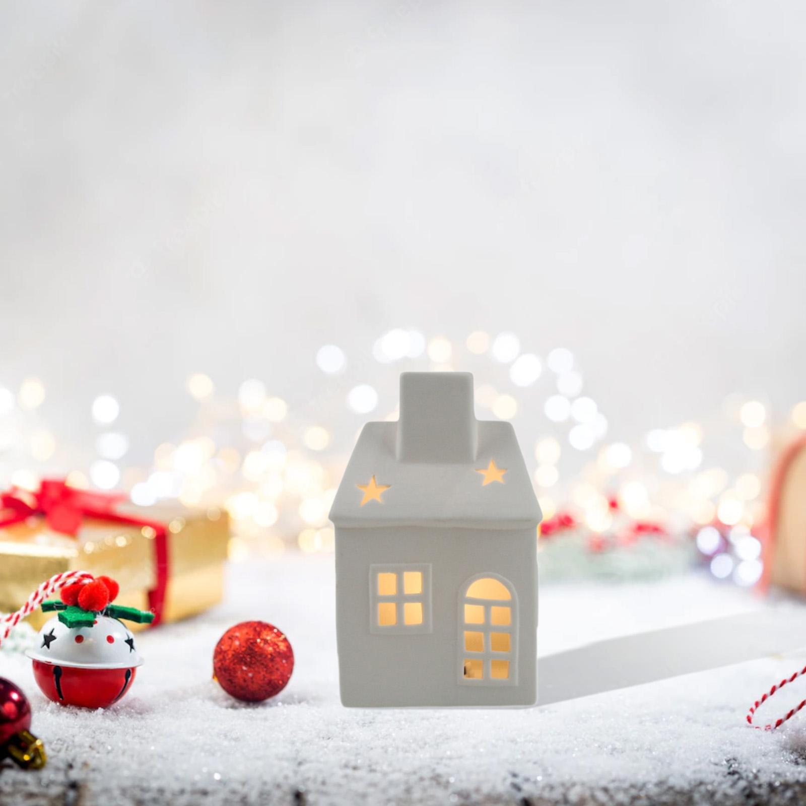 Ceramic Xmas House Bedroom Tab - Art And Craft For Xmas avis et prix