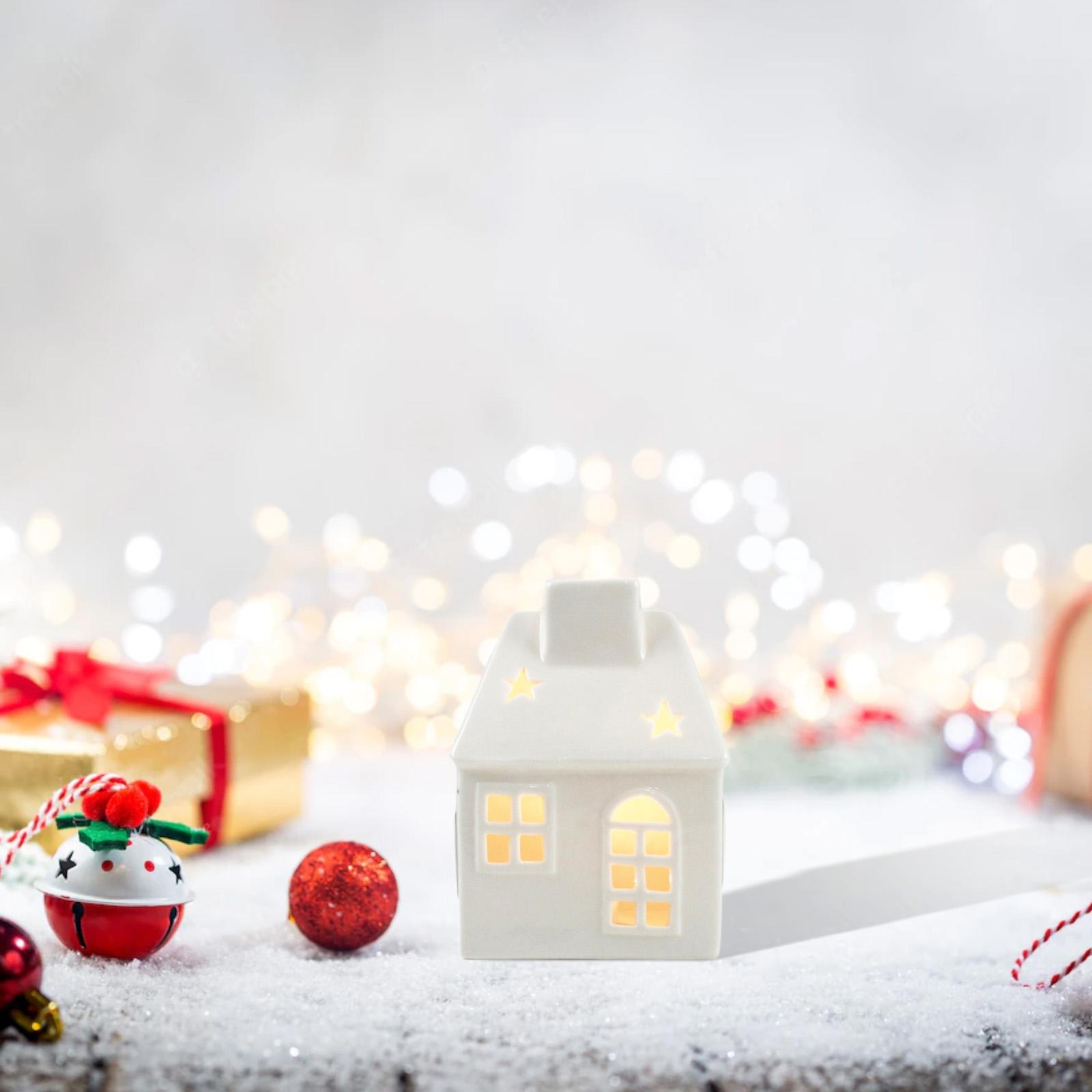 Ceramic Xmas House Bedroom Tab - Art And Craft For Xmas avis et prix