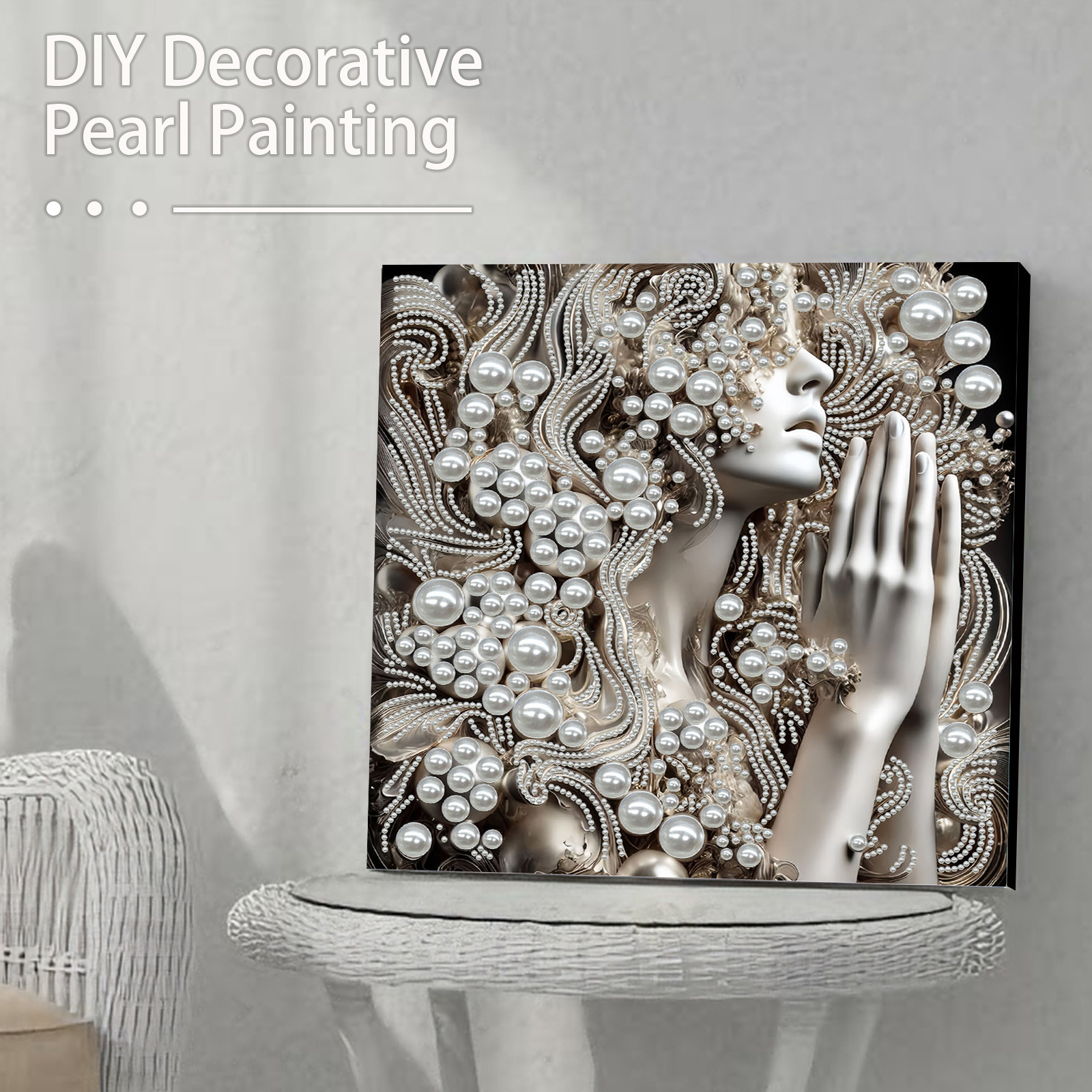 DIY Ladies Pearl Painting Art  - Art Craft Picture avis et prix