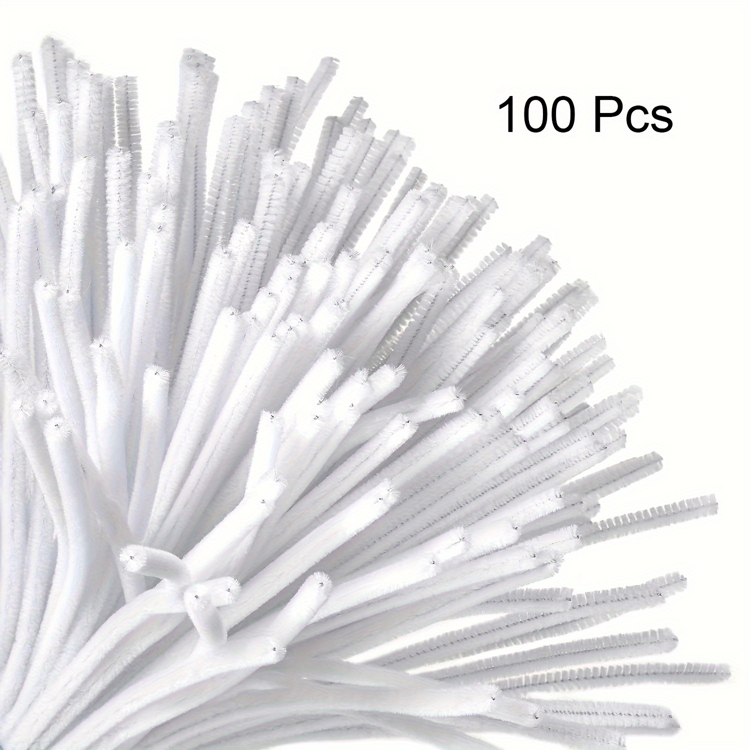 100 Pcs White Pipe Cleaners,Pi - Art Y Craft avis et prix