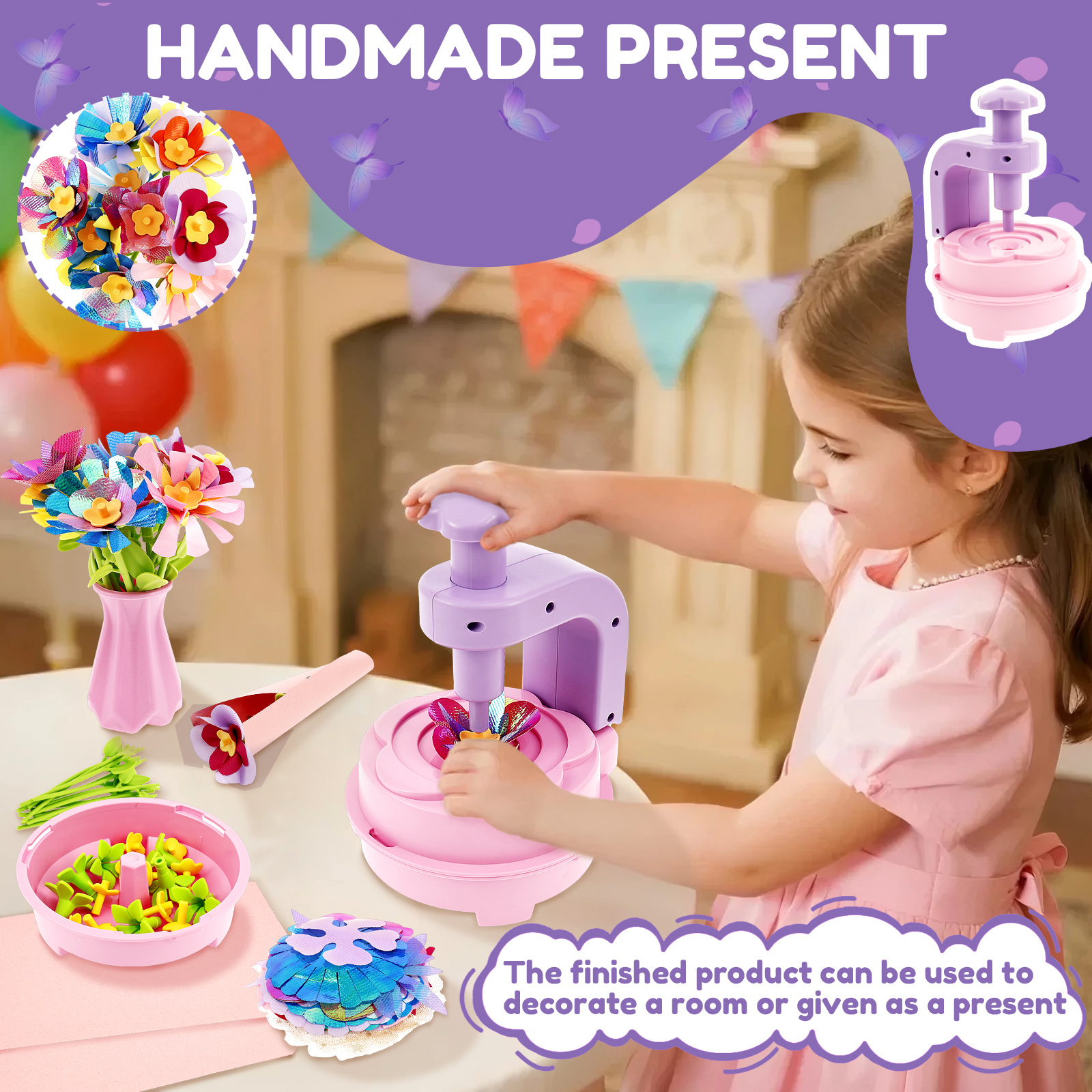 DIY Flower Art Craft Set Creat - Art Craft For 3 Year Old avis et prix