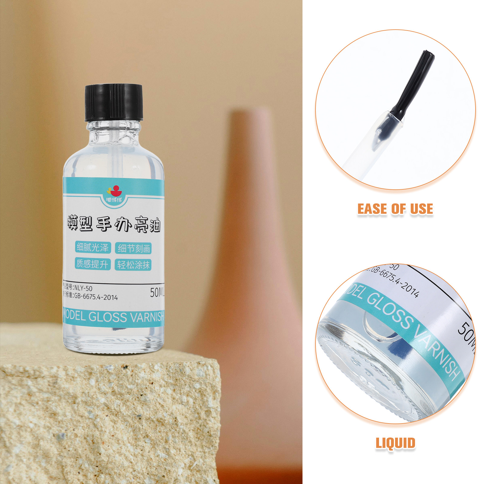 Air Dry Clay Varnish 50Ml Glos - Air Dry Clay avis et prix