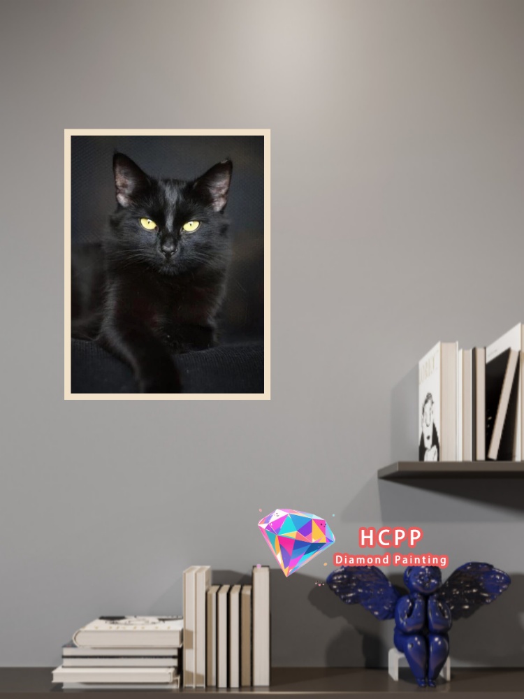 unframe Black Cat Animal Diamo - Art Y Craft avis et prix