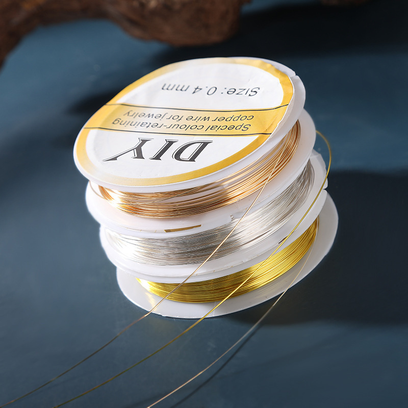 1Roll Silver Copper Wire 0.3/0 - Art Craft Wire avis et prix