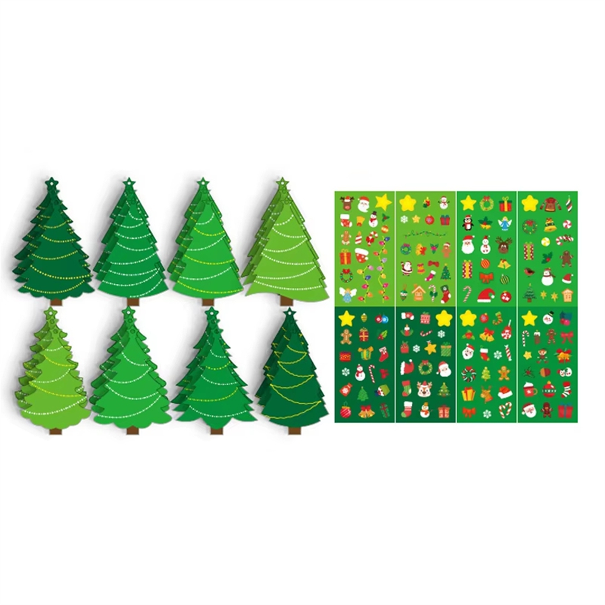 A11I 24PCS Christmas Tree DIY  - Art And Craft For Xmas avis et prix