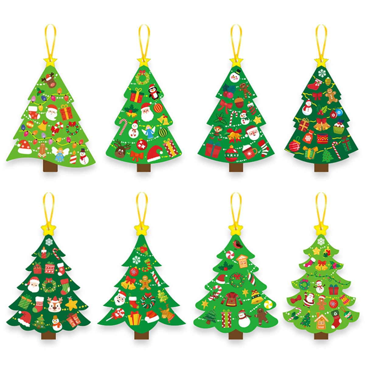 A11I 24PCS Christmas Tree DIY  - Art And Craft For Xmas avis et prix