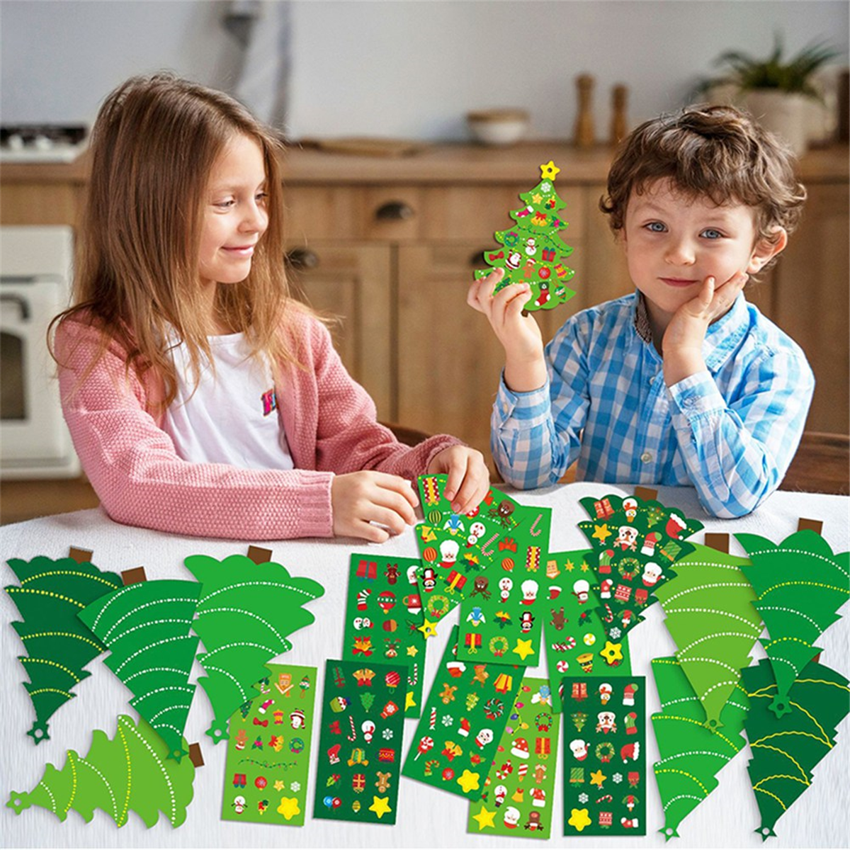 A11I 24PCS Christmas Tree DIY  - Art And Craft For Xmas avis et prix