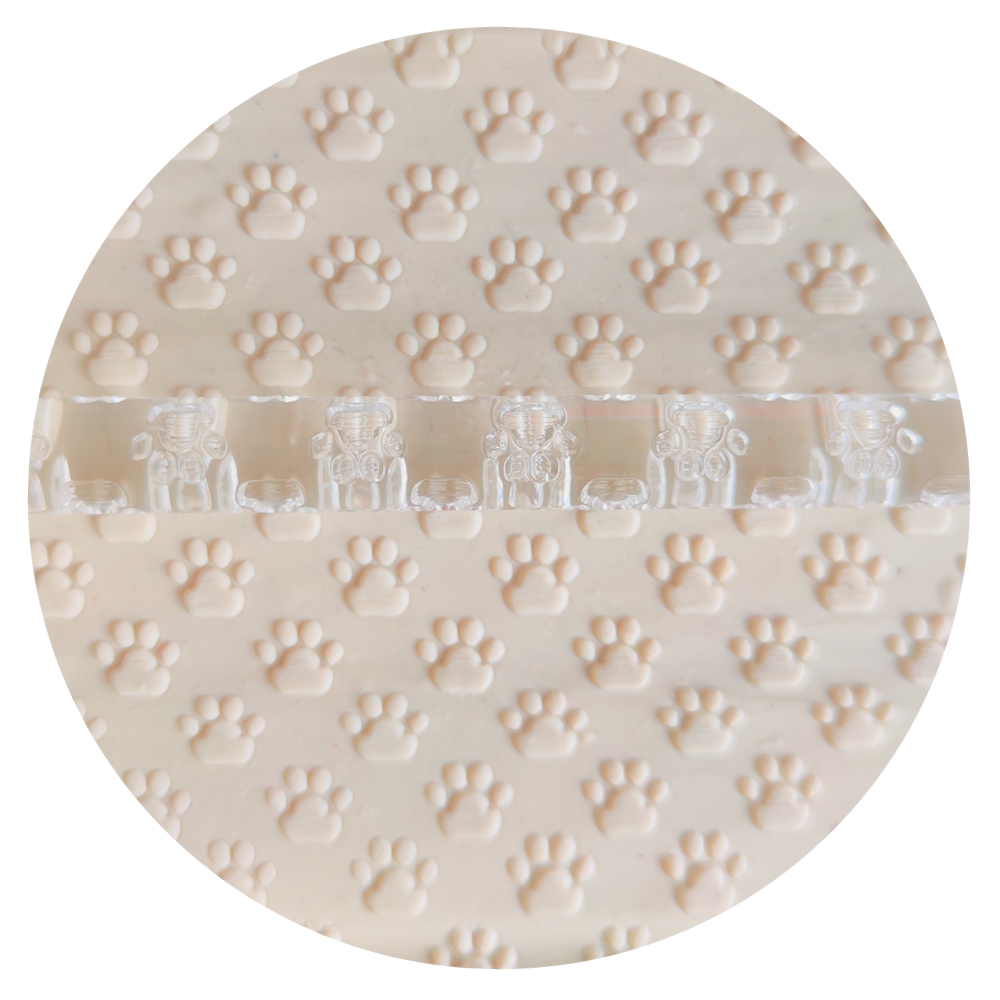Lovely Bear Footprint  Pattern - Art And Craft For Xmas avis et prix