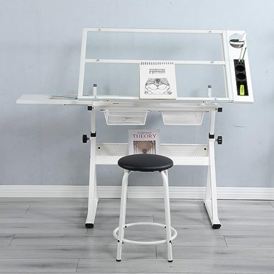 Drafting Table with Stool Mode - Art & Craft Hari Raya avis et prix