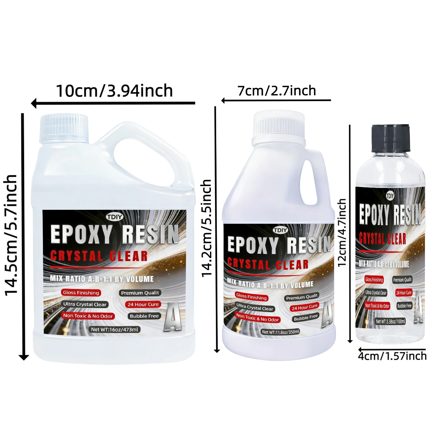 1:1 Crystal Clear Epoxy Resin  - Art Y Craft avis et prix