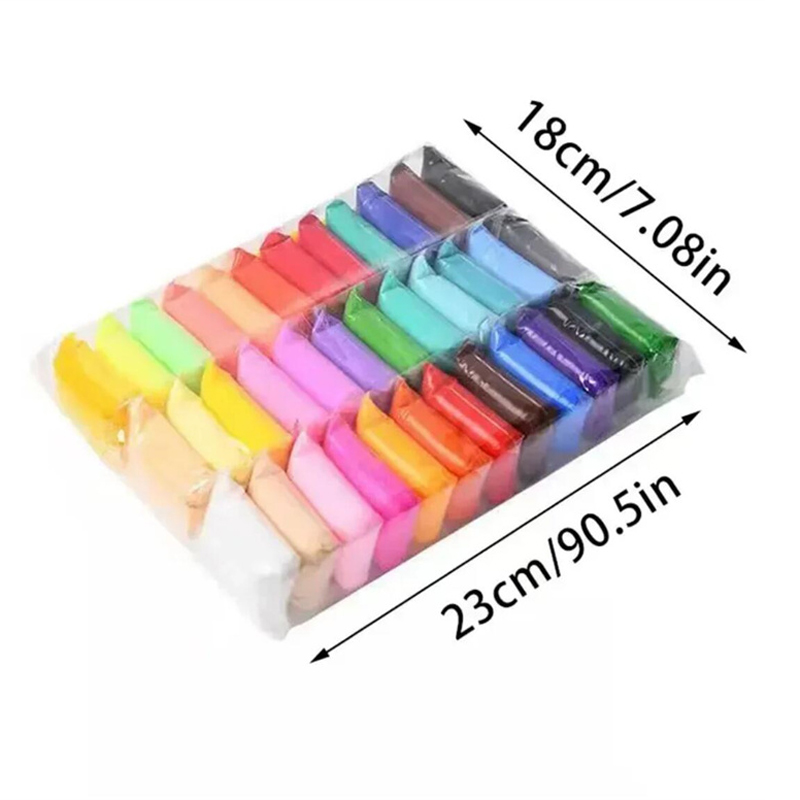 12/24/36 pcs Colorful Super Li - Air Dry Clay avis et prix