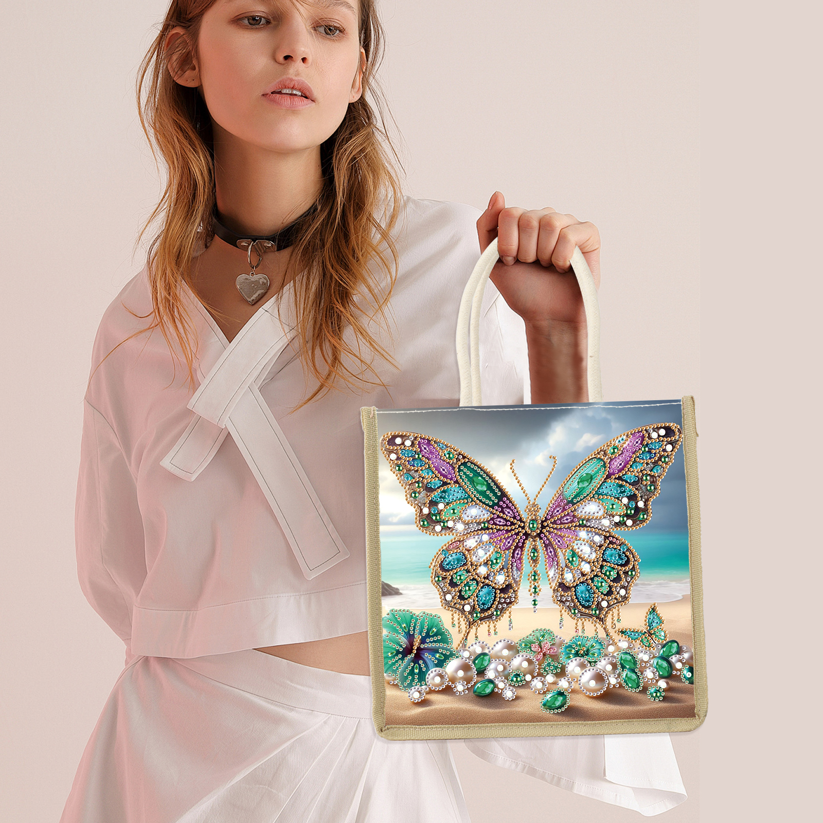 Diamond Art Painting Handbag K - Art Craft Bag avis et prix