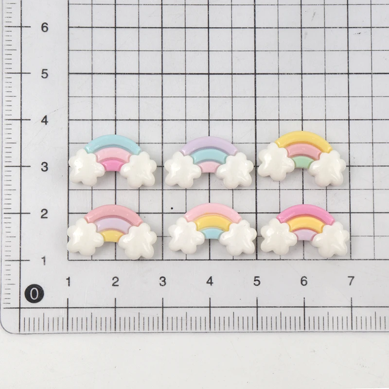 30Pcs/300pcs Mini Resin Rainbo - Art Craft Rainbow avis et prix