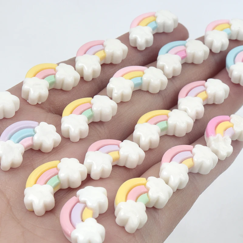 30Pcs/300pcs Mini Resin Rainbo - Art Craft Rainbow avis et prix